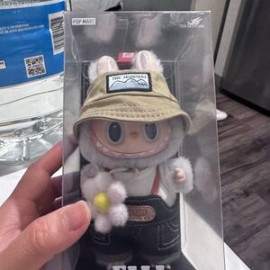 Pop Mart The Monsters Beige and White Accessory